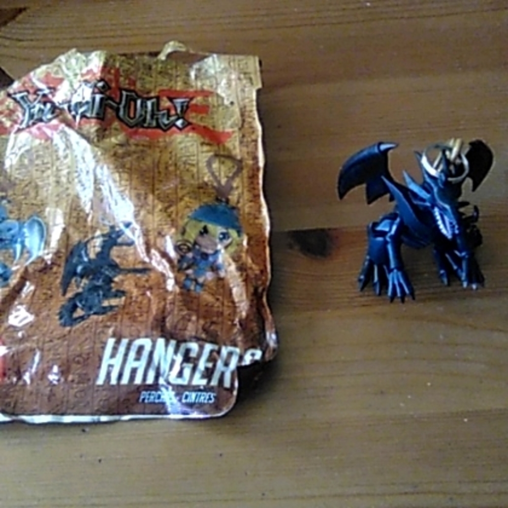 Red-Eyes Black Dragon figural bag clip